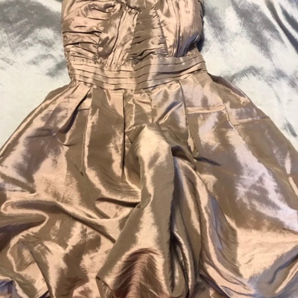 Twenty One Mini Cocktail Dress Beige - Picture 2 of 2